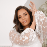 Maya Lace Robe - Includes Slip