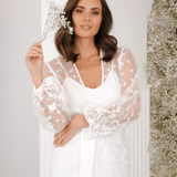 Maya Lace Robe - Includes Slip