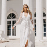 Monique Pearl Beaded Maxi - Includes Slip