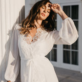 Layla Lace Trim Maxi - Includes Slip