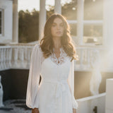 Layla Lace Trim Maxi - Includes Slip