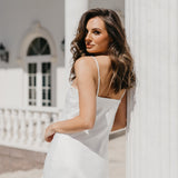 Hallie Lace Trim Bridal Slip