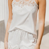 Heidi Lace Trim Bridal Set