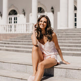 Pia Cami and Ruffle Short Set
