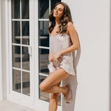 Pia Cami and Ruffle Short Set