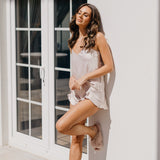 Pia Cami and Ruffle Short Set