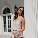 Pia Cami and Ruffle Short Set
