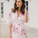 Ivana Bouquet De Fleur Printed Robe