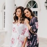 Ivana Bouquet De Fleur Printed Robe