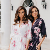 Ivana Bouquet De Fleur Printed Robe