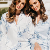 Katerina Bleu De Fleur Printed PJ Set