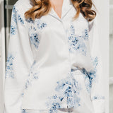 Katerina Bleu De Fleur Printed PJ Set