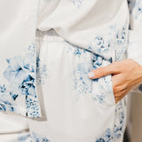 Katerina Bleu De Fleur Printed PJ Set