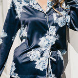 Katerina Bleu De Fleur Printed PJ Set