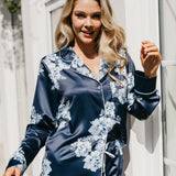 Katerina Bleu De Fleur Printed PJ Set