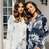 Romi Bleu De Fleur Printed PJ Set