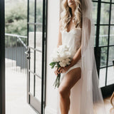 Valentine Satin Maxi Slip - lerose AU