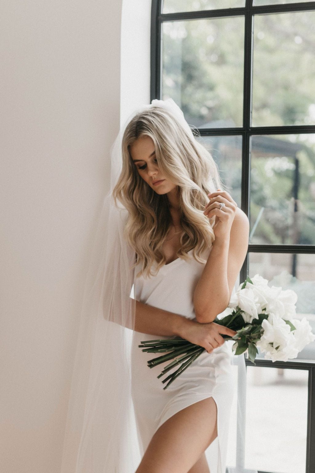Valentine Satin Maxi Slip - lerose AU
