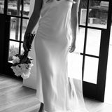 Valentine Satin Maxi Slip - lerose AU