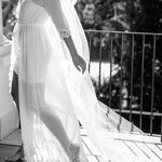 Iris Lace Trim Maxi - lerose AU