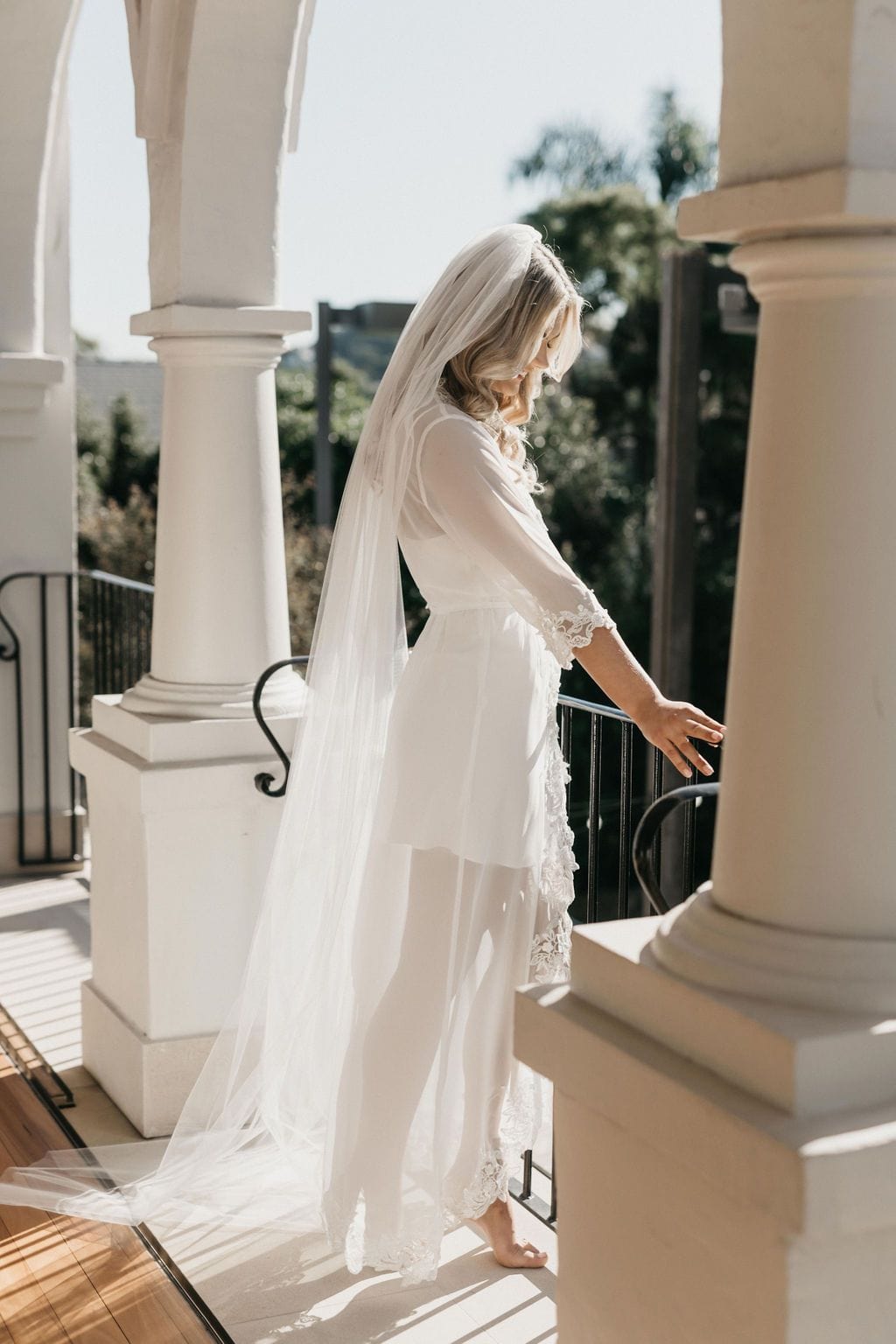 Iris Lace Trim Maxi - lerose AU