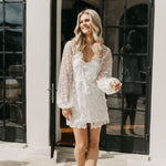 Maya Lace Robe - lerose AU
