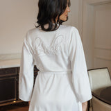 Aimee Pearl Beaded Bride Robe