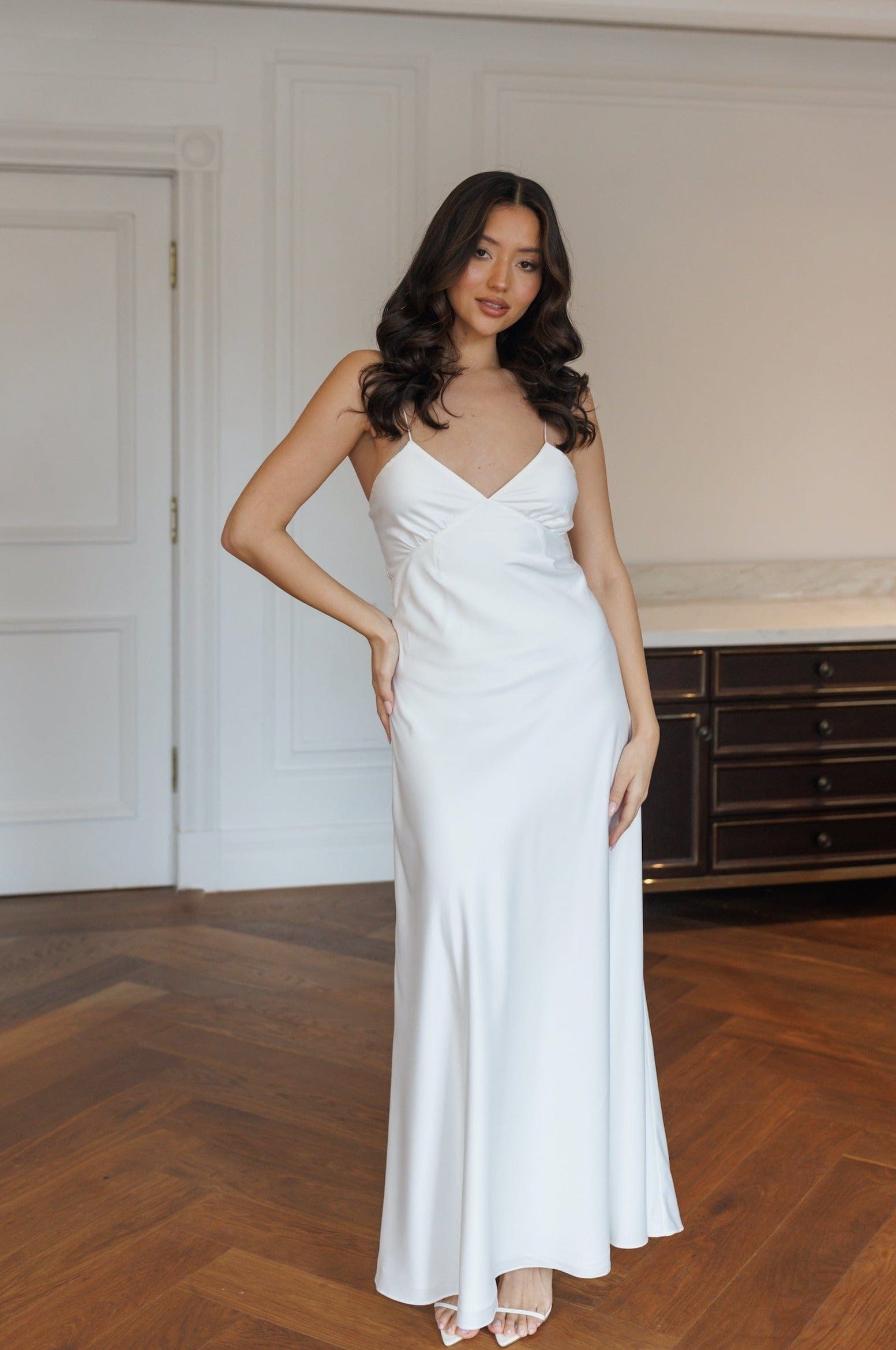 Anine Satin Maxi Bridal Slip