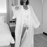 Olivia Georgette Bridal Robe
