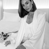 Natalia Satin Bridal Robe