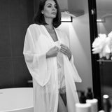 Olivia Georgette Bridal Robe