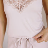 Colette Modal Cami and Pant Set in Champagne