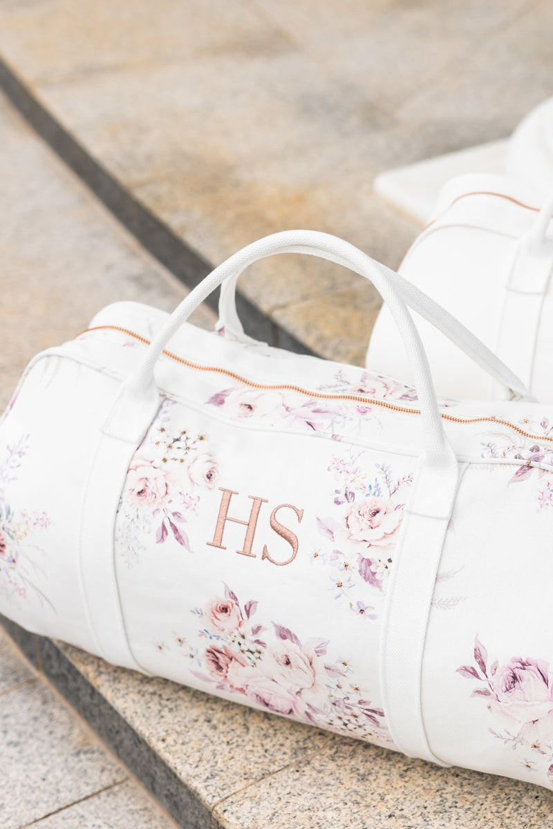Gracie Embroidered Duffle Bag