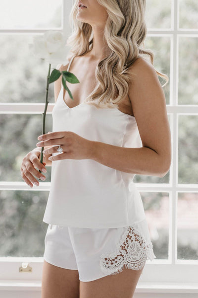 Bridal Cami Sets - Satin & Lace - Le Rose USA – Lerose USA