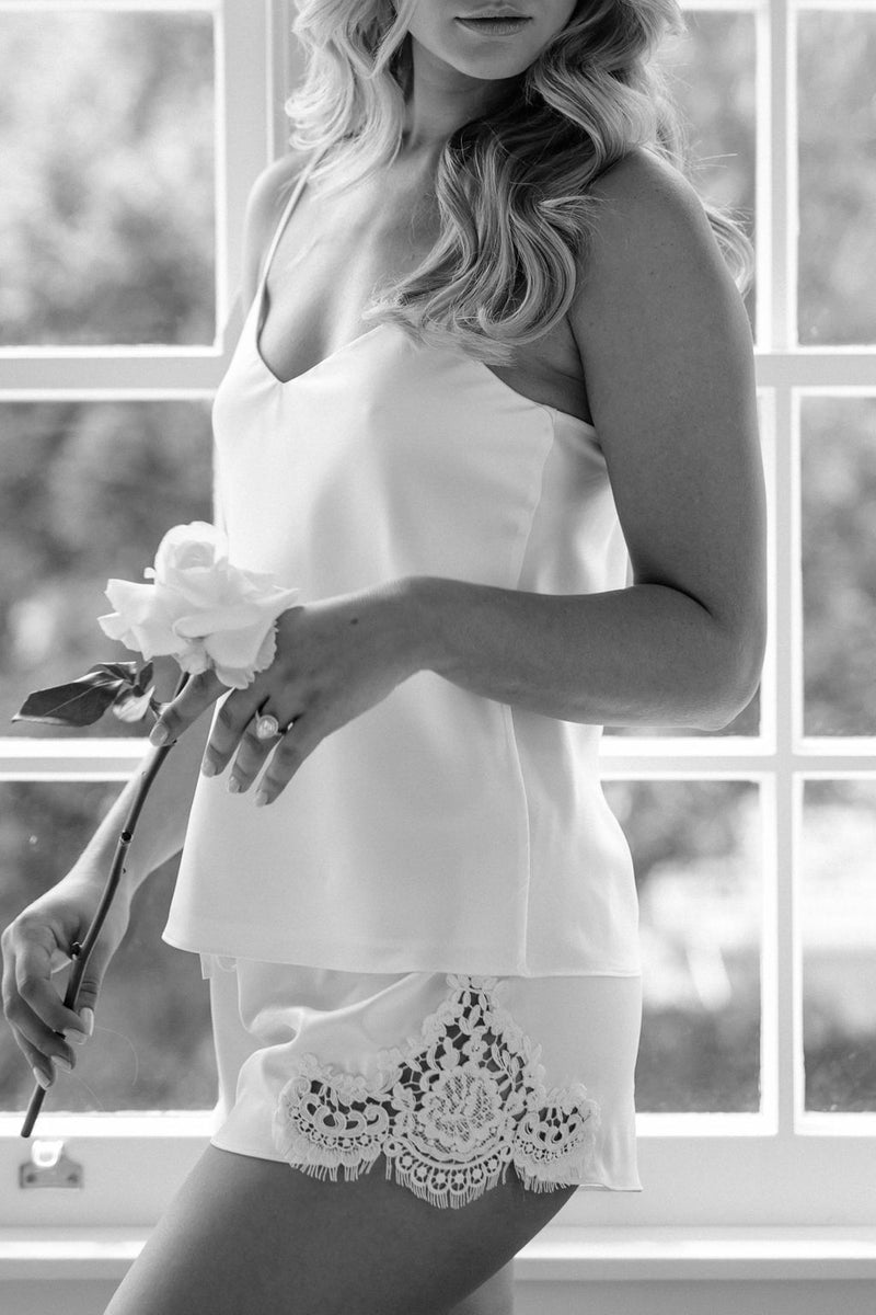 Bridal Cami Sets - Satin & Lace - Le Rose USA – Lerose USA
