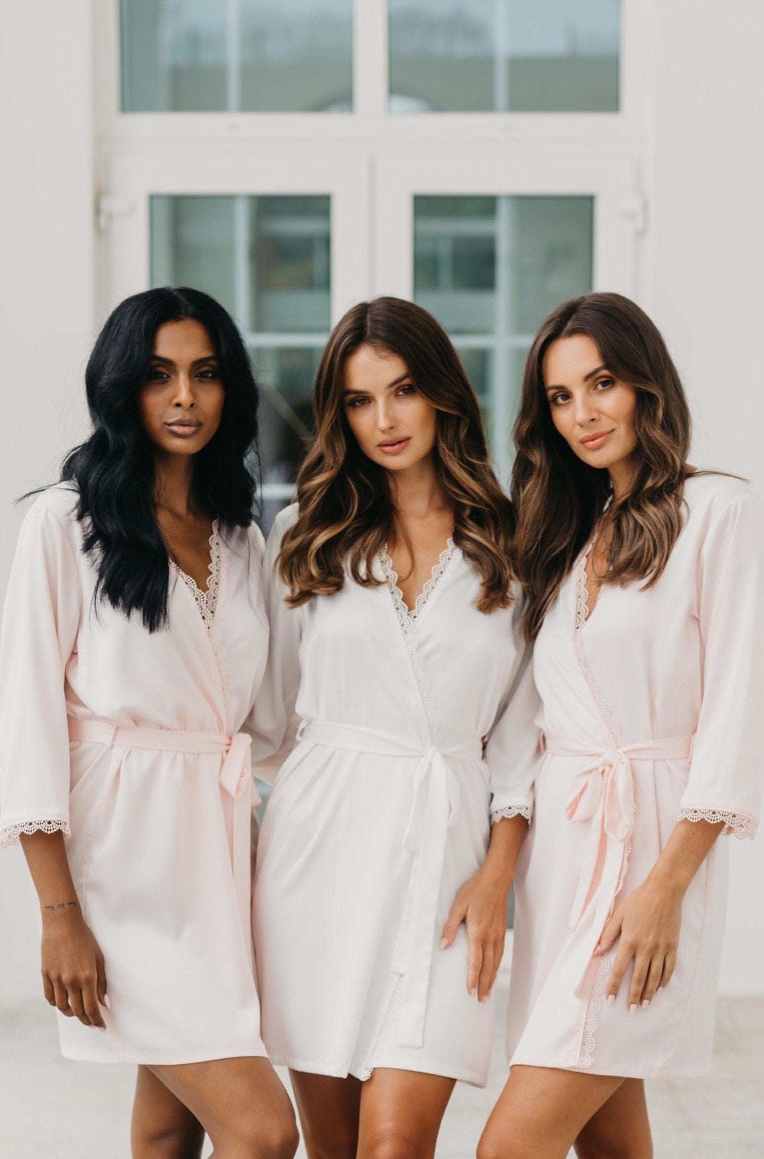 Ellie Lace Trim Robe Top Deal Steal