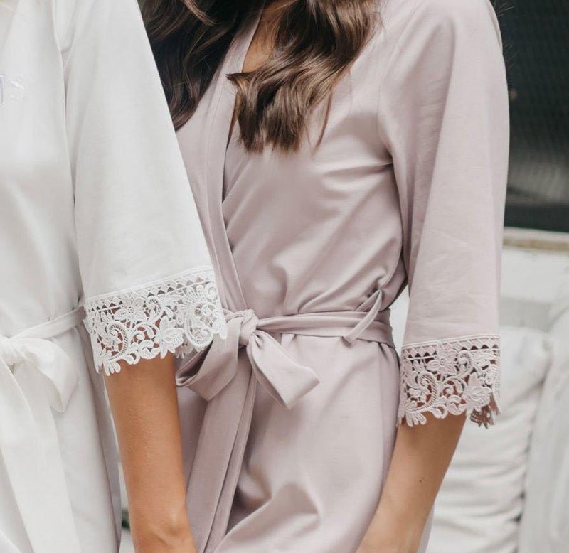 Valerie Jersey Mid Length Robe